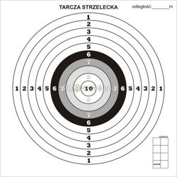 Tarcze strzeleckie 100 szt.